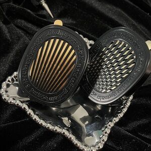 Diptyque | Black and Gold Scented Car Diffuser SET OF 2